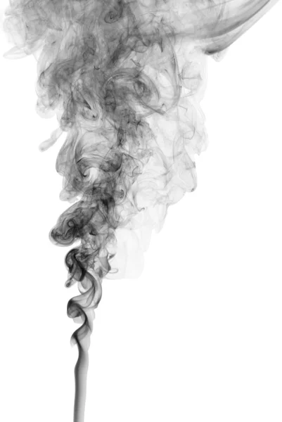 Чёрный дым — стоковое фото