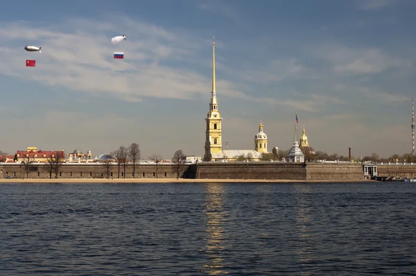 Петропавловская крепость, Санкт-Петербург, Россия — стоковое фото