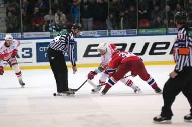 hokey maçı Spartak Moskova-CSKA Moskova