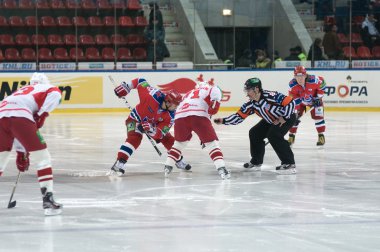 hokey maçı Spartak Moskova-CSKA Moskova