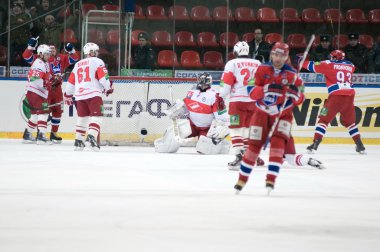 hokey maçı Spartak Moskova-CSKA Moskova