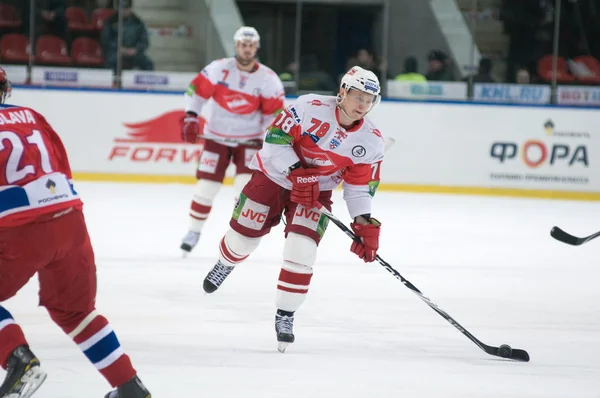 Eishockeyspiel Spartak-cska — Stockfoto