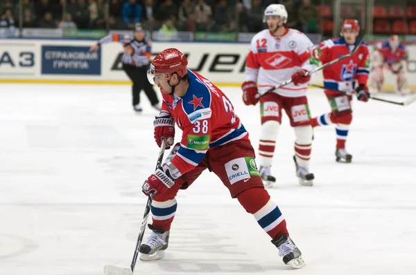 Eishockeyspiel Spartak-cska — Stockfoto