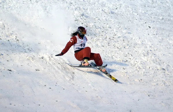 Esquiador de aterrizaje — Foto de Stock