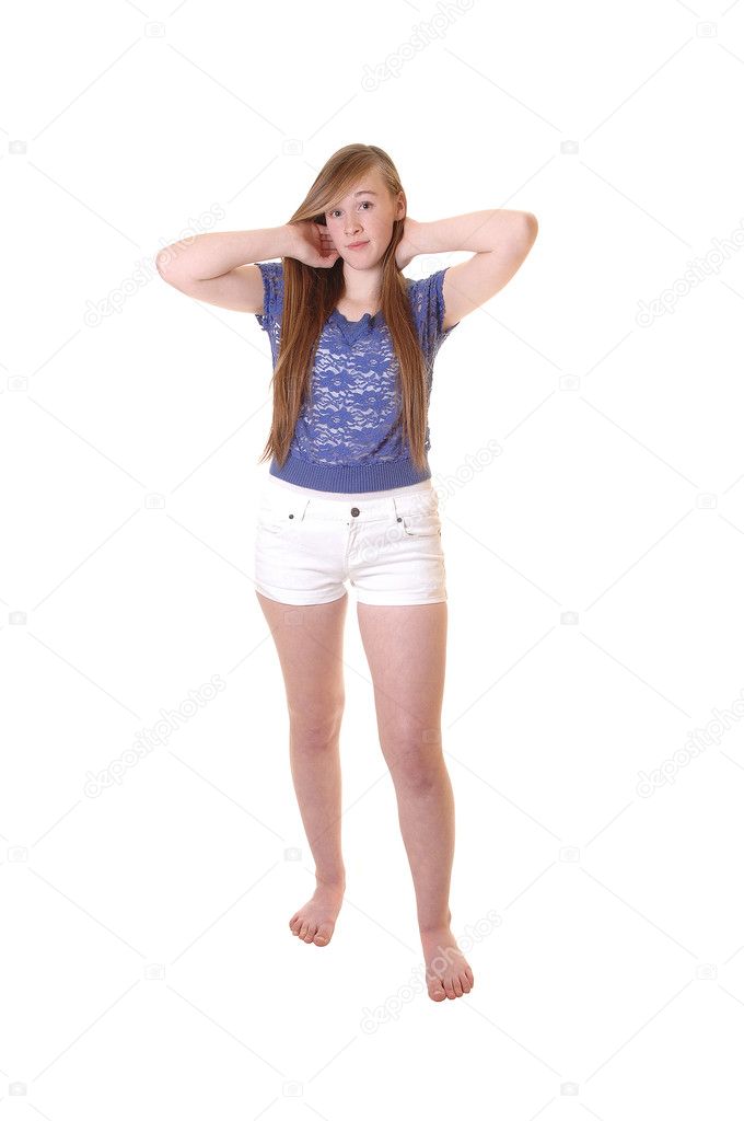 young girl shorts