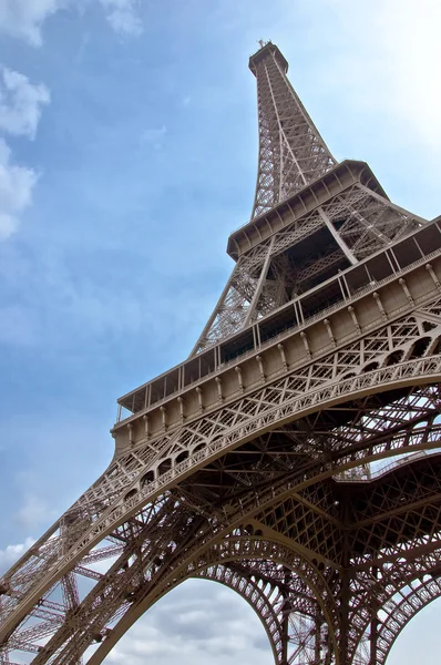 Eiffelova věž. symbol Paříže a Francie. — Stock fotografie