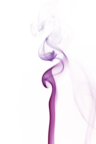 파와 다른 색상 흰색 절연의 연기 — 스톡 사진