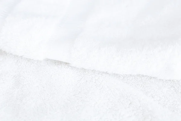 Achtergrond van witte handdoek — Stockfoto