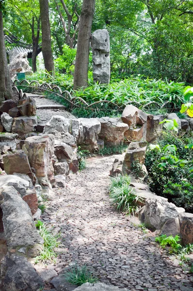 Zen ścieżka ogrodnictwa — Zdjęcie stockowe