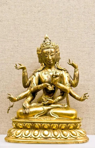 Mythologie hindoue statuette traditionnelle — Photo
