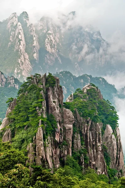 Huangshan peak — Stock Photo, Image