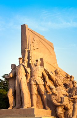Mao's Mausoleum monument clipart