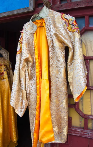 Traditionele chinese doek opgehangen — Stockfoto