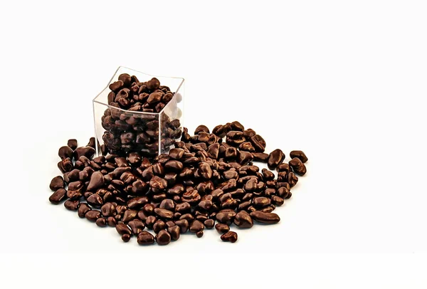 Grupa ziaren czekolada — Zdjęcie stockowe