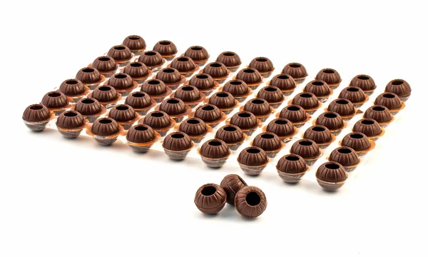 Petite pâtisserie au chocolat Images De Stock Libres De Droits