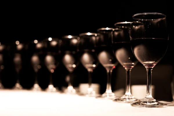 Pohár vína — Stock fotografie