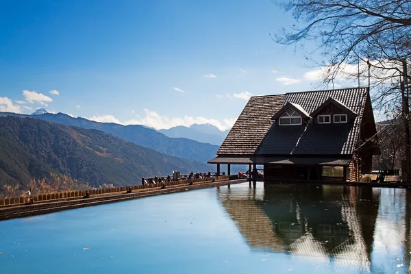 stock image Snow Mountain trailhead huts, Taichung, Taiwan