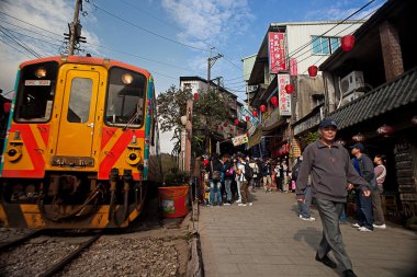 ışıkların yeni taipei pinghsi günü Festivali