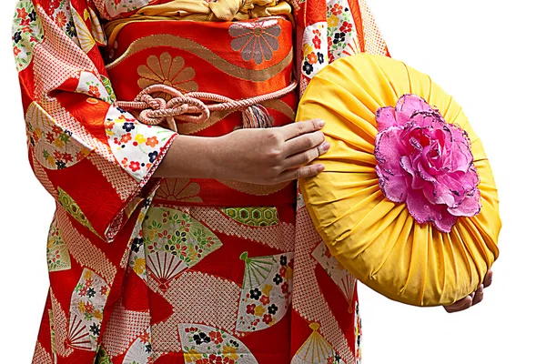 Vestuário tradicional japonês (Kimono ) — Fotografia de Stock