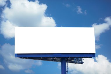 Blank billboard clipart