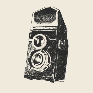 Old school photography clipart