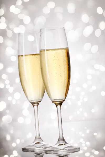 Champagne natalizio — Foto Stock