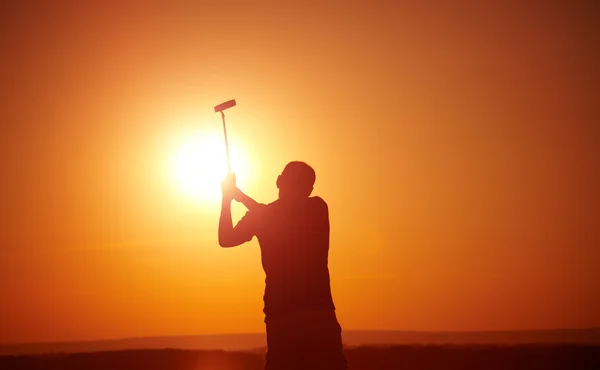 Golfista — Zdjęcie stockowe