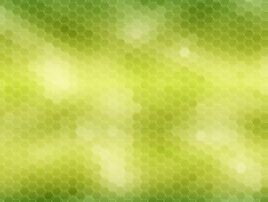 Honeycomb background: green clipart