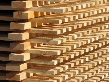 Timber supply clipart