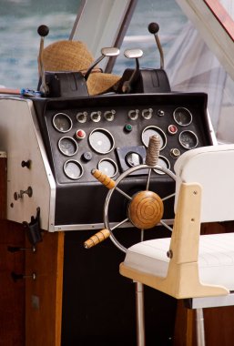 Yacht interior clipart