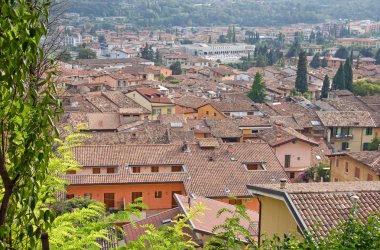 İtalyan şehir rooftops