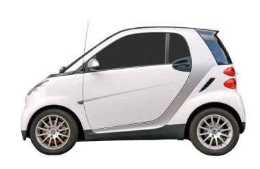 Small city car clipart