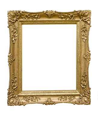 Golden frame clipart