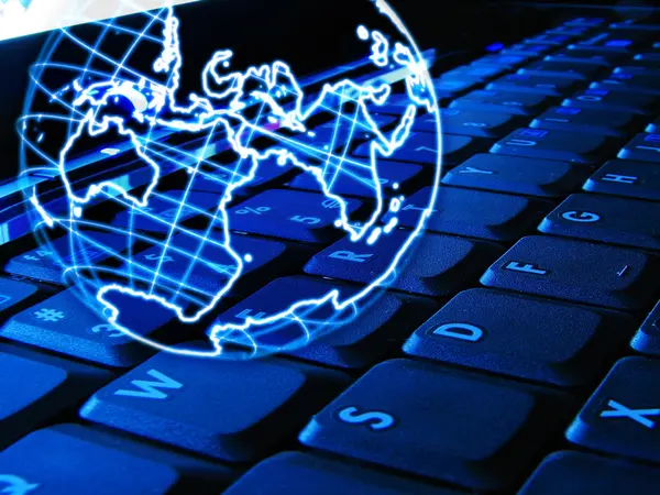 Global internet — Stock Photo, Image