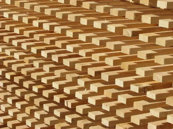 stock image Pile of timber