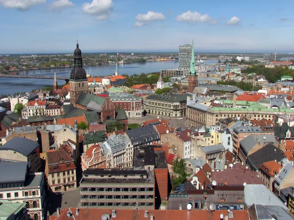 stock image Riga panorama