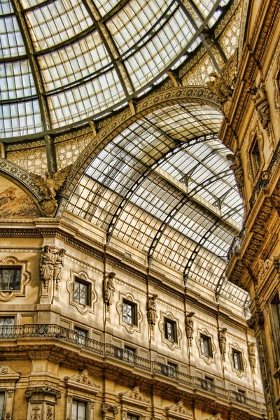 stock image Galleria Vittorio Emanuele II