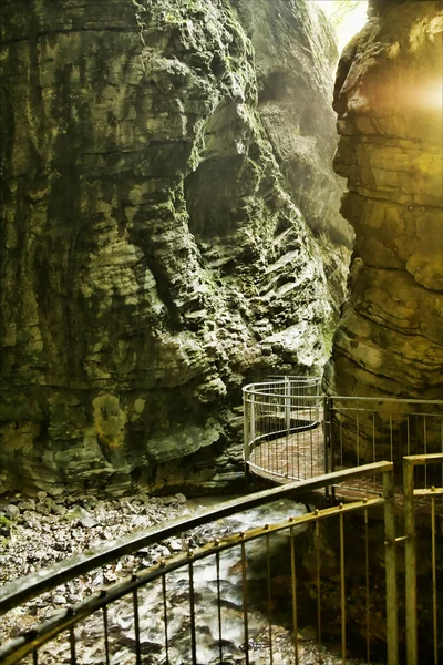 stock image Walkway in grotto
