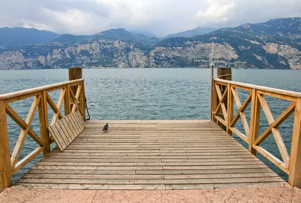 stock image Wooden dock