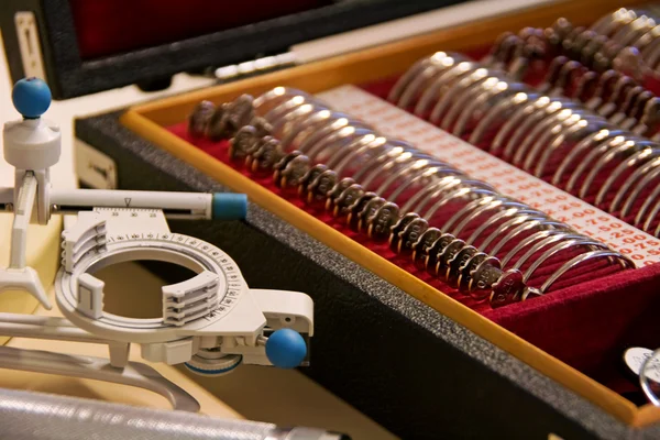 stock image Eye doctor's instruments