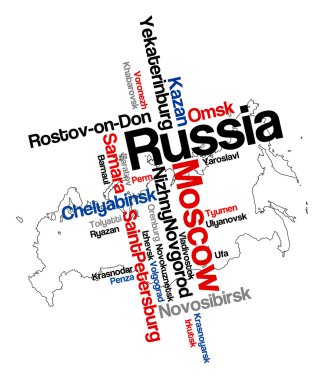 Rusya Haritası ve şehirler