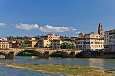 Ponte alla Carraia in Florence, Italy clipart