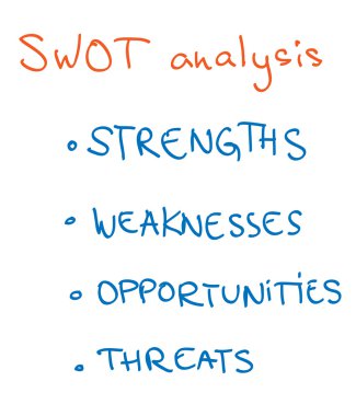 SWOT analizi kavramı