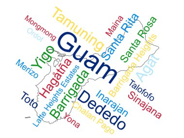 Guam clipart