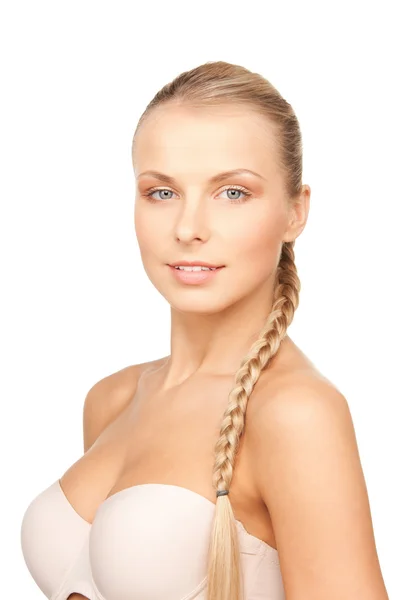 Beautiful woman in bra Stock Picture