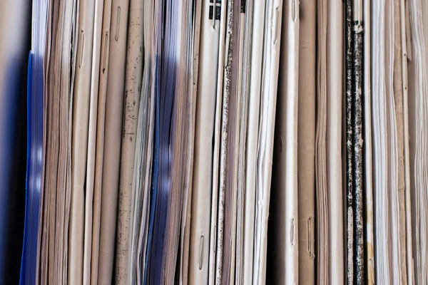 stock image Bindings of old exercise books and pamphlets