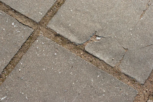 Azulejos cuadrados grises de pavimento formando — Foto de Stock
