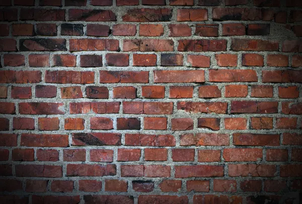 벽돌 벽을 허물어뜨리는 모습 — 스톡 사진