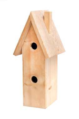 Wooden birdhouse clipart