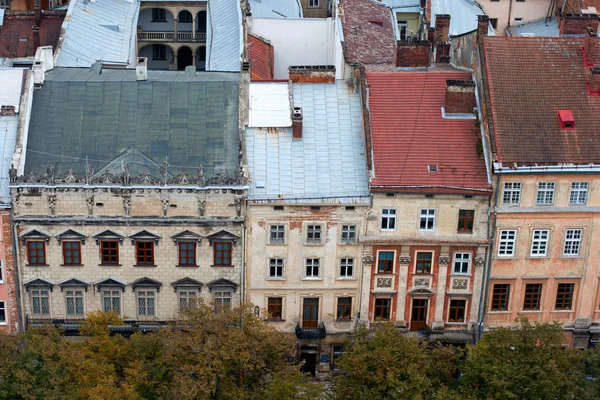 Lviv en otoño, Ucrania — Foto de Stock